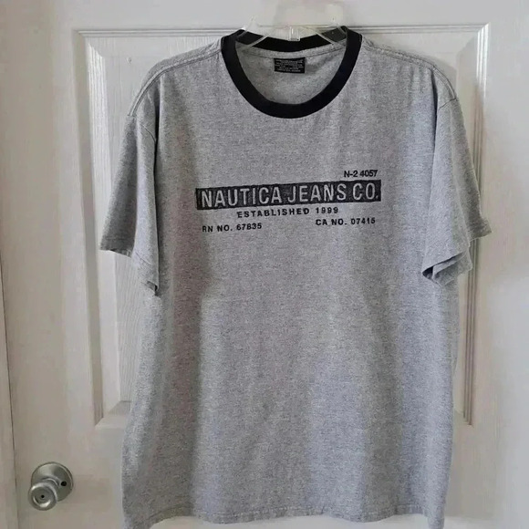 T SHIRT L NAUTICA JEANS CO - Picture 1 of 4